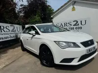 Used Seat Leon 2014 White Estate
