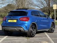 Used Mercedes GLA200 AMG line 156 HP (114 kW) 2016 Blue SUV