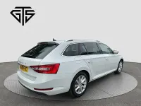 Used Skoda Superb SE Technology 150 HP (110 kW) 2020 White Estate