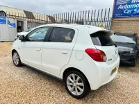 Used Mitsubishi Mirage 79 HP (58 kW) 2015 White Hatchback