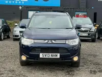 Used Mitsubishi Outlander 2013 Blue SUV