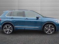 Used VW Tiguan R-line 245 HP (180 kW) 2021 Blue SUV