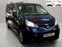 Used Nissan NV200 Acenta 90 HP (66 kW) 2014 Blue MPV