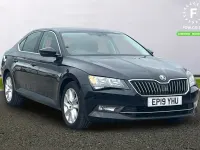 Used Skoda Superb SE 150 HP (110 kW) 2019 Black Hatchback