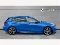 Used BMW M135 Comfort Edition 302 HP (222 kW) 2024 Blue Hatchback