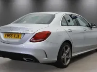 Begagnad Mercedes C250 AMG line 204 HK (150 kW) 2017 Silver Sedan