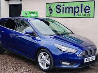 Used Ford Focus Zetec 120 HP (88 kW) 2016 Blue Hatchback
