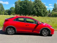 Used Honda Civic SE 2013 Red Hatchback