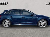 Used Audi A3 S-Line 147 HP (108 kW) 2019 Blue Sedan