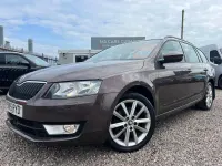 Begagnad Skoda Octavia SE L 150 HK (110 kW) 2015 Brun Kombi