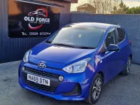 Used Hyundai i10 67 HP (49 kW) 2019 Blue Hatchback