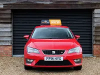 Begagnad Seat Leon FR 2014 Röd Halvkombi