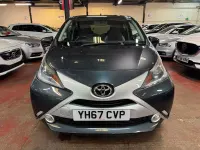 Used Toyota Aygo x-style 69 HP (50 kW) 2017 Grey Hatchback
