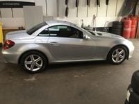 Used Mercedes SLK200 184 HP (135 kW) 2009 Silver Cabriolet