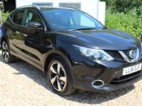 Used Nissan Qashqai N-TEC 115 HP (84 kW) 2016 Black SUV