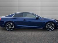 Used Audi A5 S-Line 204 HP (150 kW) 2021 Blue Coupe