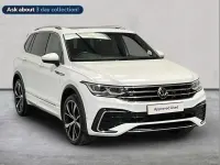 Used VW Tiguan Allspace R-line 150 HP (110 kW) 2024 White SUV