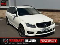 Used Mercedes C350 Sport Edition 2011 White Estate