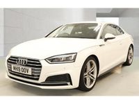 Used Audi A5 S-Line 150 HP (110 kW) 2019 White Coupe