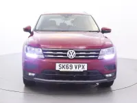 Usado VW Tiguan Allspace Match 150 HP (110 kW) 2019 Vermelho SUV