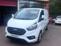 Used Ford Transit Custom Trend 130 HP (95 kW) 2021 White Van