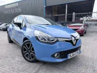 Used Renault Clio Dynamique 75 HP (55 kW) 2014 Blue Hatchback