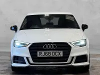Used Audi A3 Sportback Black Edition 116 HP (85 kW) 2018 White Hatchback