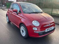 Used Fiat 500 Lounge 2012 Red Hatchback