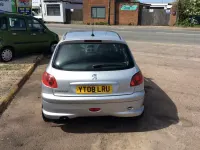 Used Peugeot 206 75 HP (55 kW) 2008 Silver Hatchback