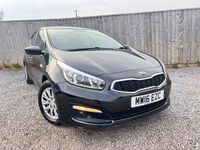 Used Kia Ceed 134 HP (98 kW) 2016 Black Hatchback