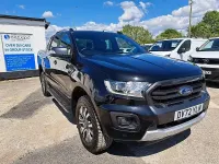 Begagnad Ford Ranger Wildtrack 210 HK (154 kW) 2022 Svart Pickup