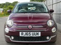 Used Fiat 500 Lounge 69 HP (50 kW) 2015 Red Hatchback