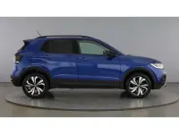 Used VW T-Cross Black Edition 110 HP (80 kW) 2023 Blue SUV