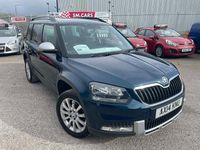 Used Skoda Yeti SE 105 HP (77 kW) 2014 Blue SUV