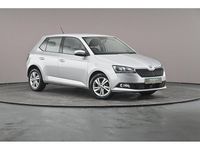 Used Skoda Fabia 70 HP (51 kW) 2018 Brilliant silver metallic Hatchback