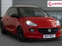 Used Vauxhall Adam S 70 HP (51 kW) 2017 Red Hatchback