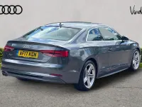Used Audi A5 S-Line 187 HP (137 kW) 2017 Grey Coupe