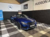 Begagnad Mercedes E220 AMG line 2016 Blå Cab