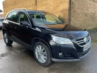 Used VW Tiguan Sportline 140 HP (102 kW) 2008 Black SUV