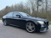 Used Mercedes E220 AMG line 2016 Black Sedan