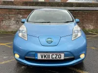 Used Nissan Leaf 80 kW (109 HP) 2011 Blue Hatchback