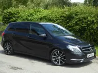 Used Mercedes B180 2013 Black Hatchback
