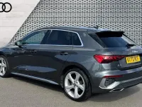 Used Audi A3 S-Line 150 HP (110 kW) 2020 Grey Sedan