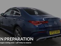 Used Mercedes CLA250e AMG Line Premium 218 HP (160 kW) 2022 Blue Sedan