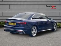 Used Audi A4 S-Line 161 HP (118 kW) 2022 Blue Sedan