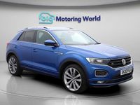 Used VW T-Roc R-line 150 HP (110 kW) 2020 Blue SUV