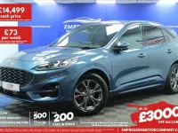 Used Ford Kuga ST-Line 120 HP (88 kW) 2021 Blue SUV