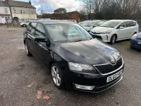 Used Skoda Rapid Elegance 105 HP (77 kW) 2014 Black Hatchback