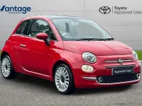 Used Fiat 500 Lounge 69 HP (50 kW) 2019 Red Hatchback