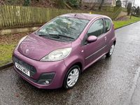 Used Peugeot 107 Active 68 HP (50 kW) 2012 Purple Hatchback